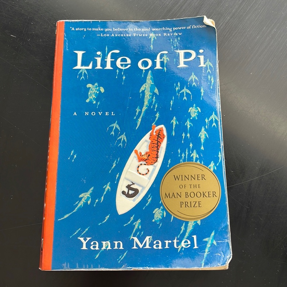 “Life of Pi” softcover book